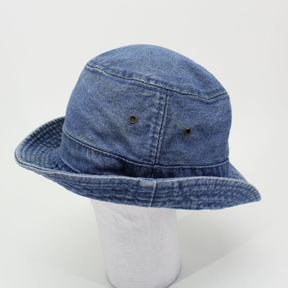 Vintage Accessories Vintage Denim Jean Bucket Hat Poshmark